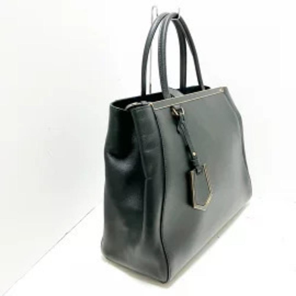 Fendi Toujours Tote Bag Black Leather